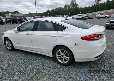 2018 Ford Fusion Se Hybrid из США, поврежденный, VIN 3FA6P0LU1JR162599